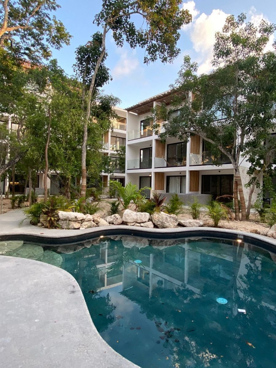 DEPARTAMENTO EN VENTA EN TULUM, QUINTANA ROO. — Tulum