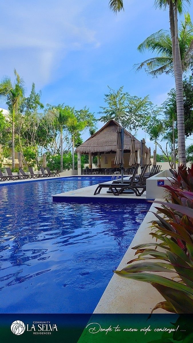 Departamento en venta en Community La Selva Residences, Playa del Carmen — Playa del Carmen