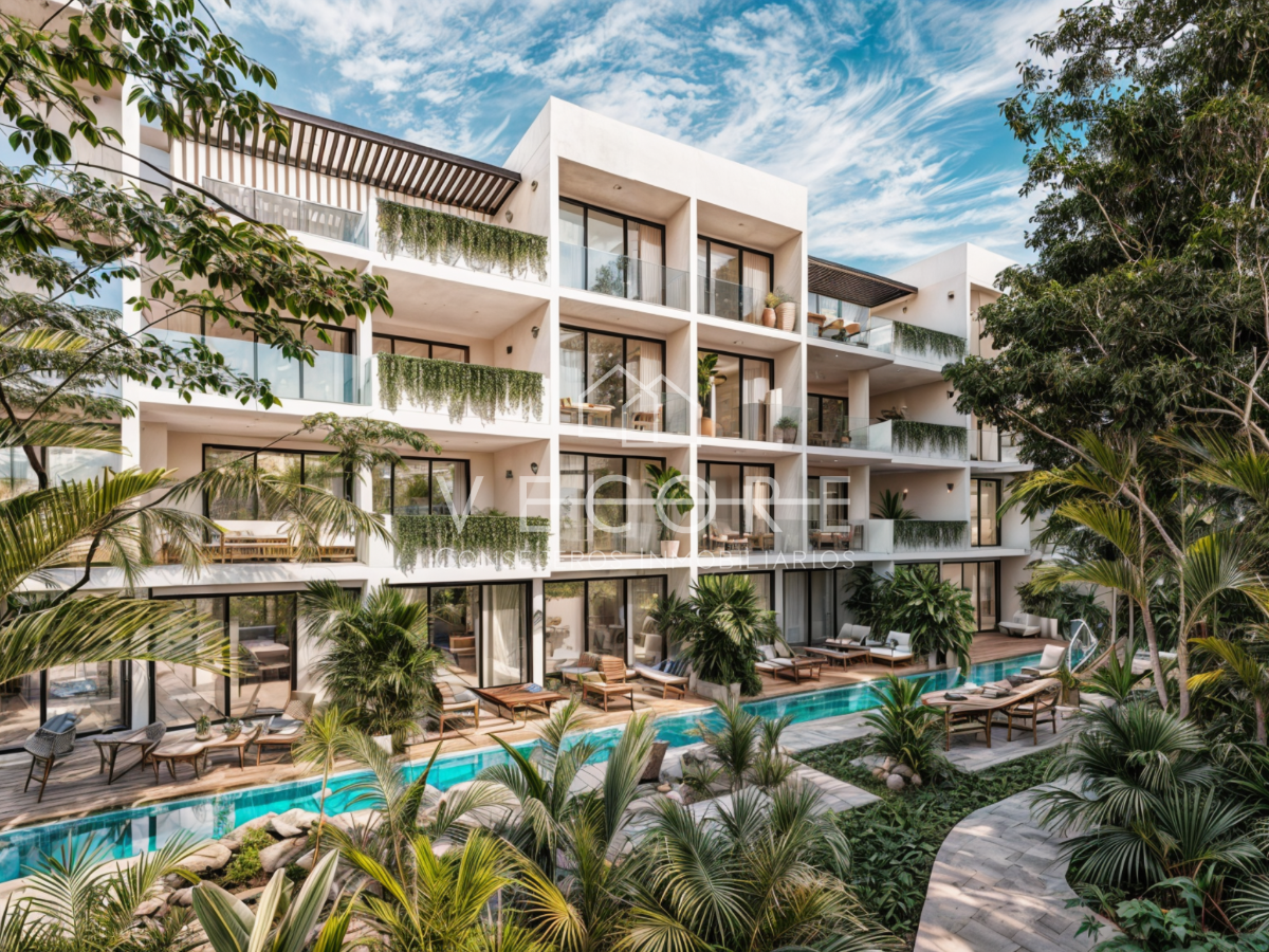 DEPARTAMENTO EN PREVENTA EN "TULUM 101", TULUM, QUINTANA ROO — Tulum