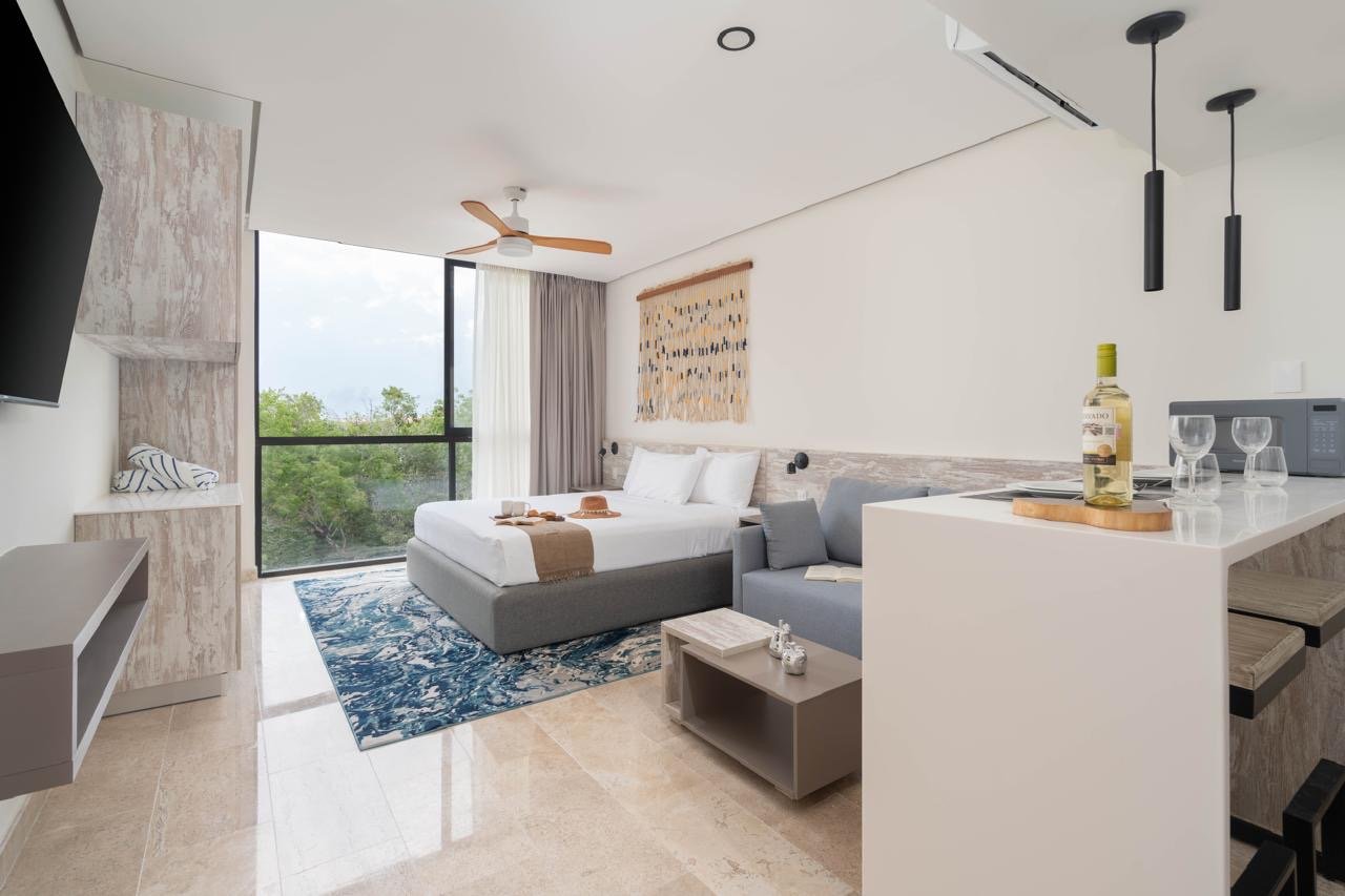 Precioso Estudio  en venta en Tulum 1 Recámaras 1