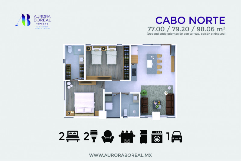 Aurora Boreal Towers