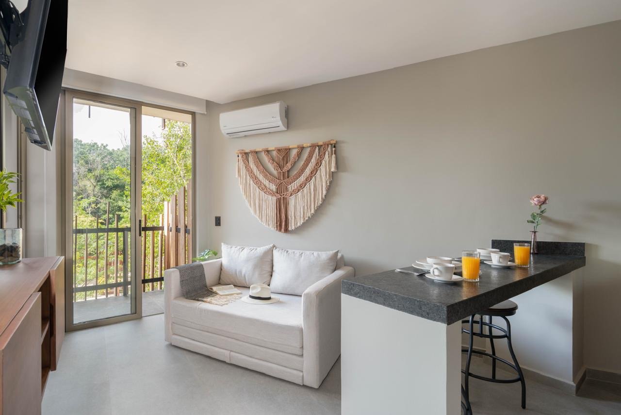 Precioso Departamento en venta en Aldea Zama Tulum 1 Recámaras 2
