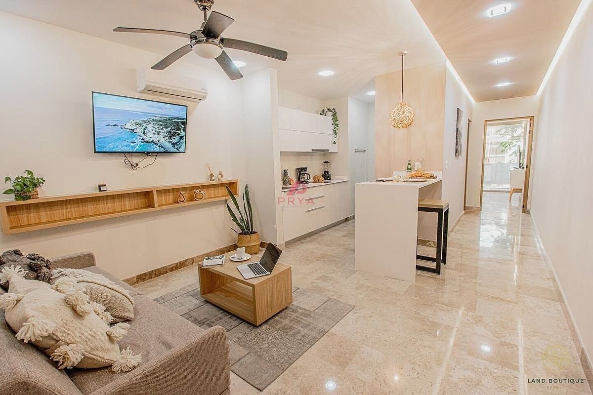Departamento en Venta en Tulum | Aldea Zama | GAIA Residence | 1 Rec Amueblado 4