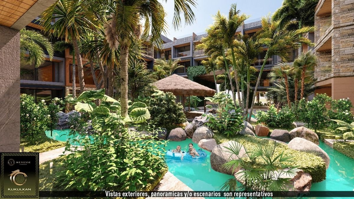 Departamentos en preventa Menesse Kukulkan, Tulum 4