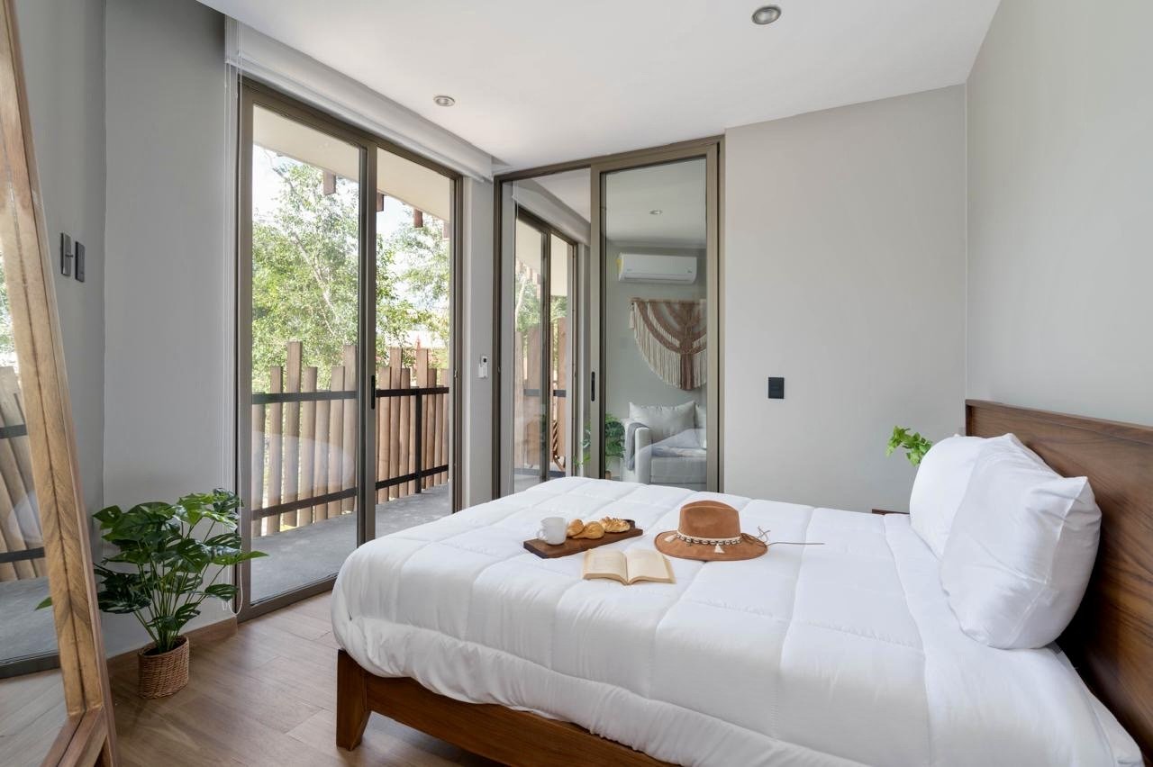 Precioso Departamento en venta en Aldea Zama Tulum 1 Recámaras 4