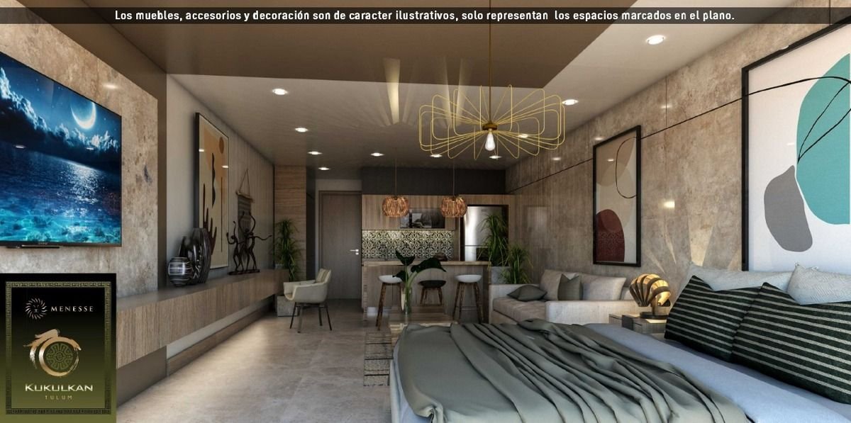 Departamentos en preventa Menesse Kukulkan, Tulum 5